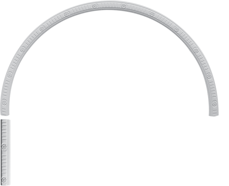 decorative plaster archways