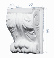 decorative plaster corbels