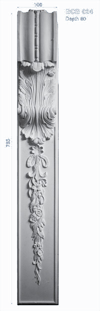 decorative plaster corbels