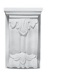 decorative plaster corbels