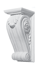 decorative plaster corbels