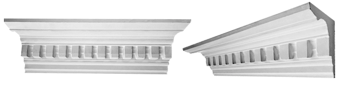 decorative plaster cornice image