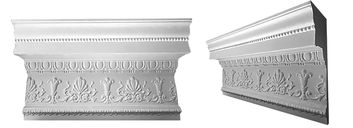 decorative plaster cornice image