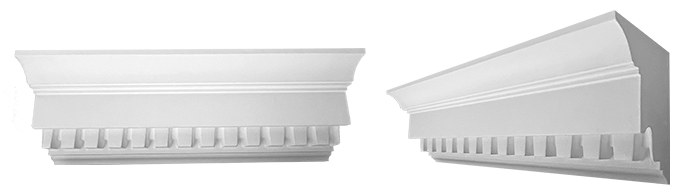 decorative plaster cornice image