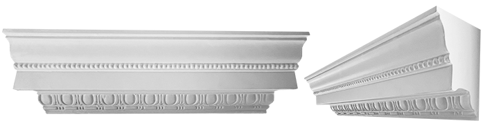 decorative plaster cornice image