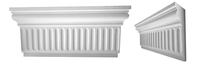 decorative plaster cornice image