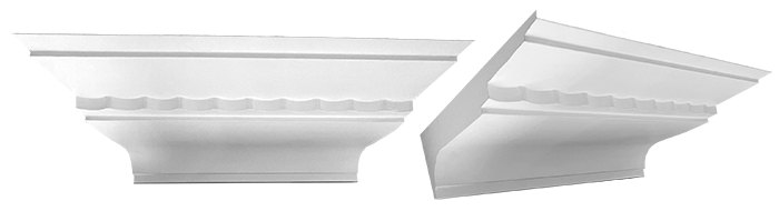 decorative plaster cornice image