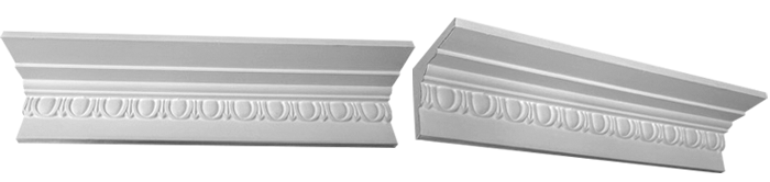 decorative plaster cornice image