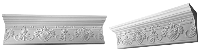 decorative plaster cornice image