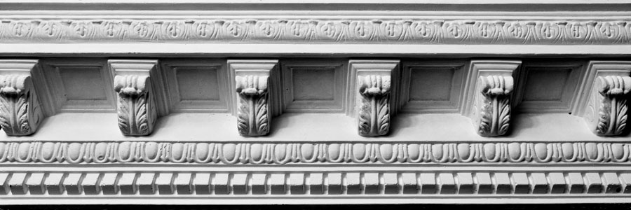 decorative plaster cornice image