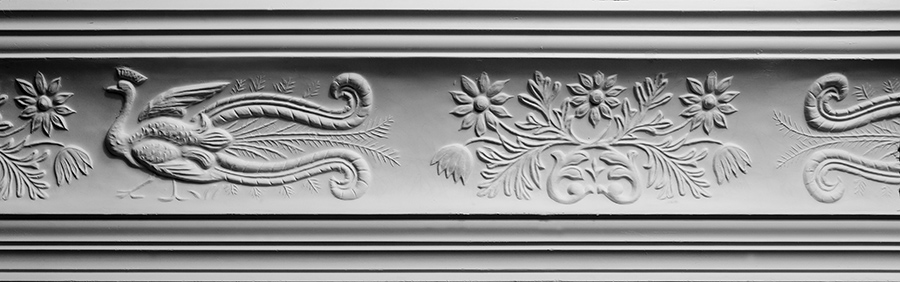 decorative plaster cornice image