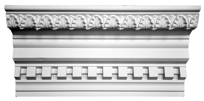 decorative plaster cornice image