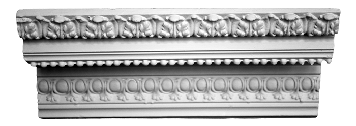 decorative plaster cornice image