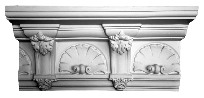 decorative plaster cornice image