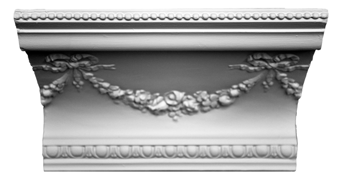 decorative plaster cornice image