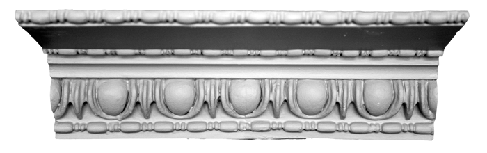 decorative plaster cornice image