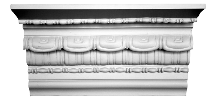 decorative plaster cornice image