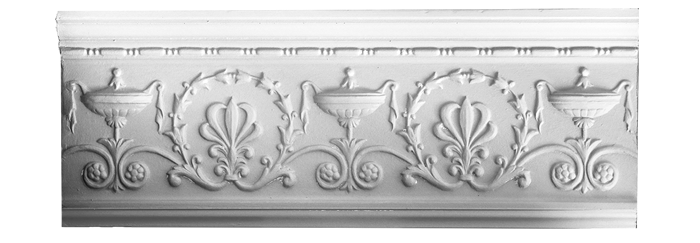 decorative plaster cornice image