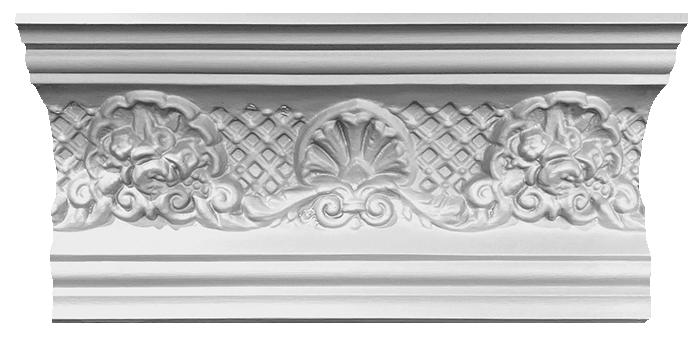 decorative plaster cornice image