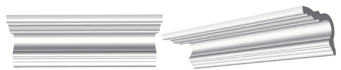 decorative plaster cornice image