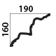 decorative plaster cornice profile