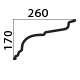 decorative plaster cornice profile