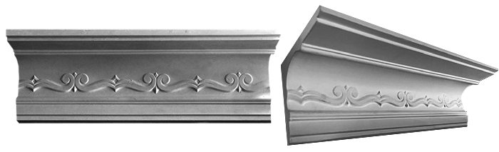 decorative plaster cornice image