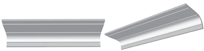 decorative plaster cornice image