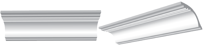 decorative plaster cornice image