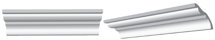 decorative plaster cornice image