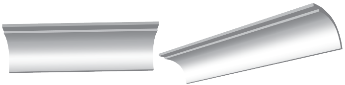 decorative plaster cornice image