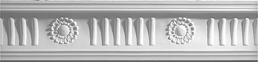 decorative plaster cornice image