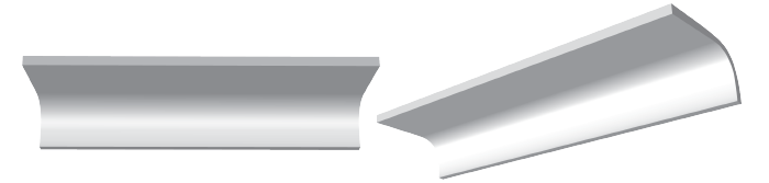 decorative plaster cornice image