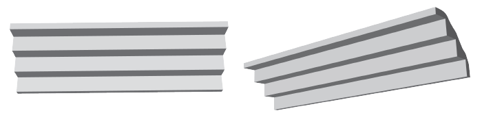 decorative plaster cornice image
