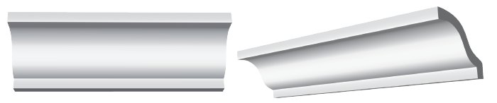 decorative plaster cornice image