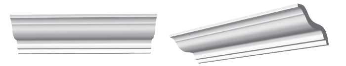 decorative plaster cornice image