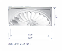 decorative plaster niches