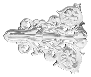 decorative plaster ornament