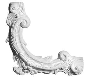 decorative plaster ornament