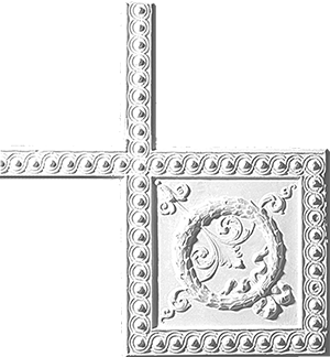 decorative plaster ornament