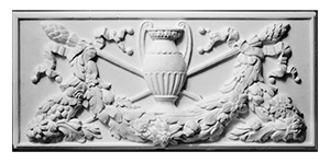 decorative plaster ornament