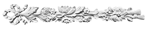 decorative plaster ornament