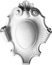 decorative plaster ornament