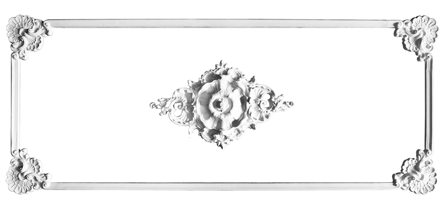 decorative plaster ornament