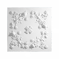 decorative plaster panel