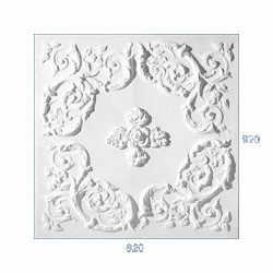 decorative plaster panel