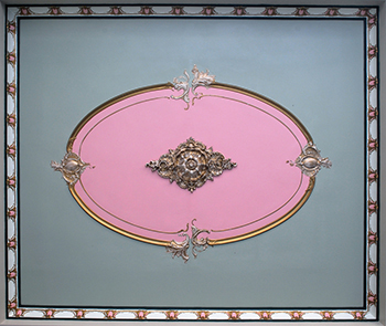 decorative plaster panel