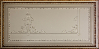 decorative plaster panel