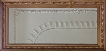 decorative plaster panel