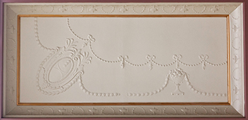 decorative plaster panel